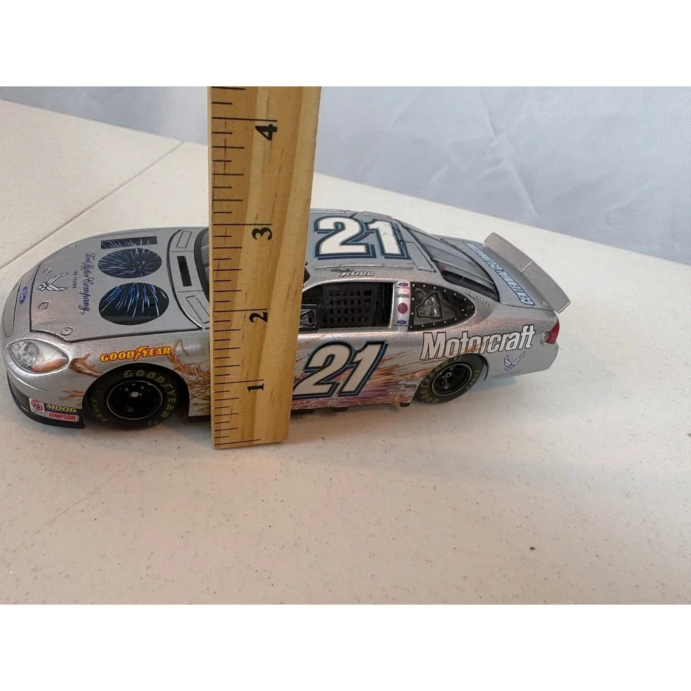 Ricky Rudd 21 Motorcraft Ford Taurus 100 Years Centennial 1:24 Diecast Silver